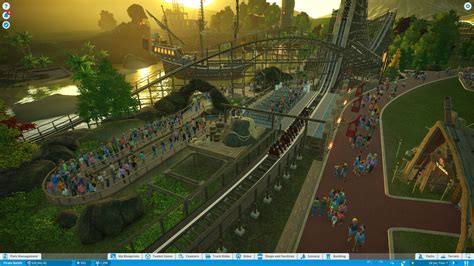 Planet Coaster は夢のテーマパークを創造し、興奮と喜びで満たすシミュレーションゲームだ！